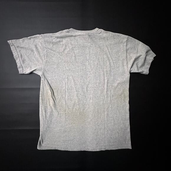 VTG Georgetown University T Shirt Mens Medium Gray Y2k Short Sleeve Preppy Ivy - Picture 4 of 8